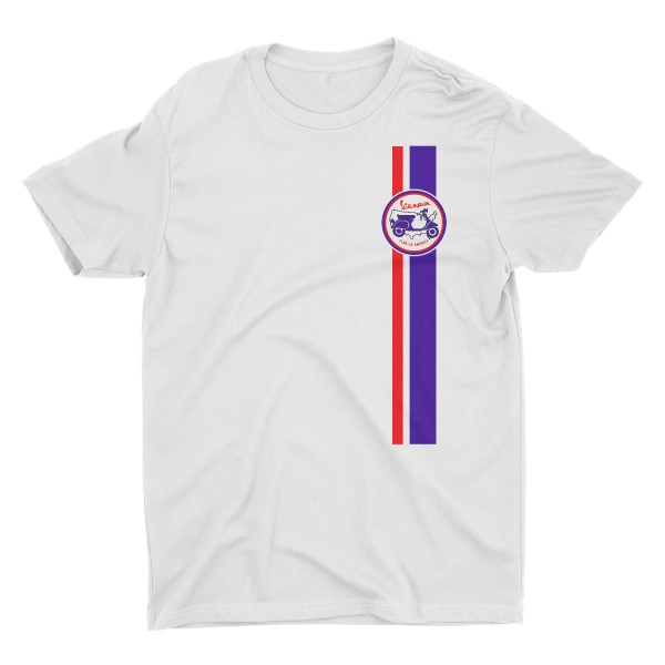 Vespa Club of America Stripe Unisex T-Shirt