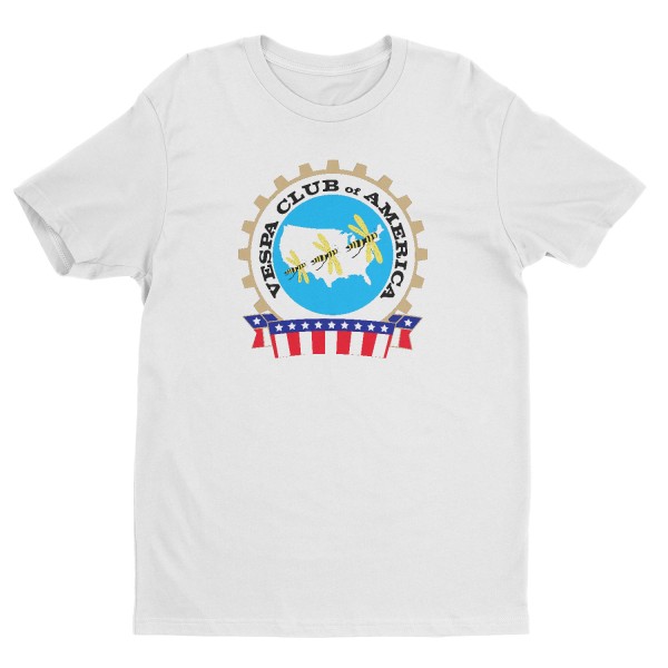 Vespa Club of America Unisex Short Sleeve T-Shirt
