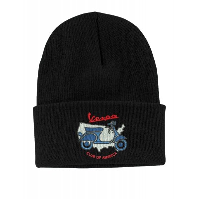 Vespa Club of America (VCOA) Embroidered Knit Beanie